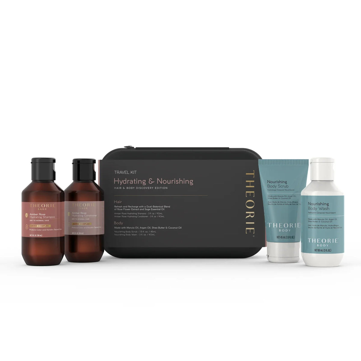 Theorie - Hydrating & Nourishing Travel Kit 4pc