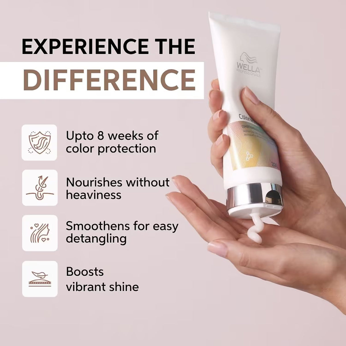 Wella Professionals - Premium Care ColorMotion+ Shampoo 250ml, Conditioner 200ml & Mask 150mlTrio Bundle