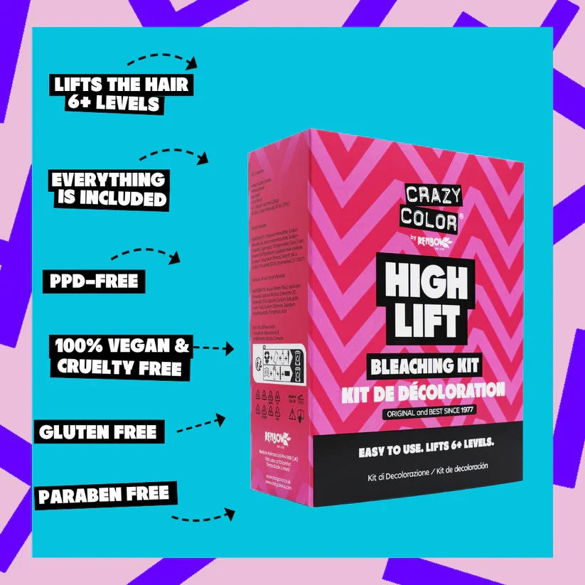 Crazy Color - High Lift Bleaching Kit - Nexus hair