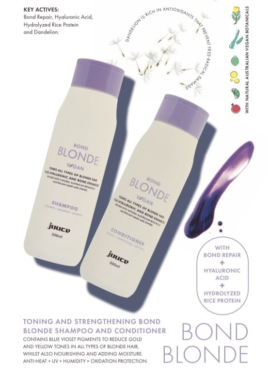Juuce - Bond Blonde Shampoo & Conditioner Duo Pack
