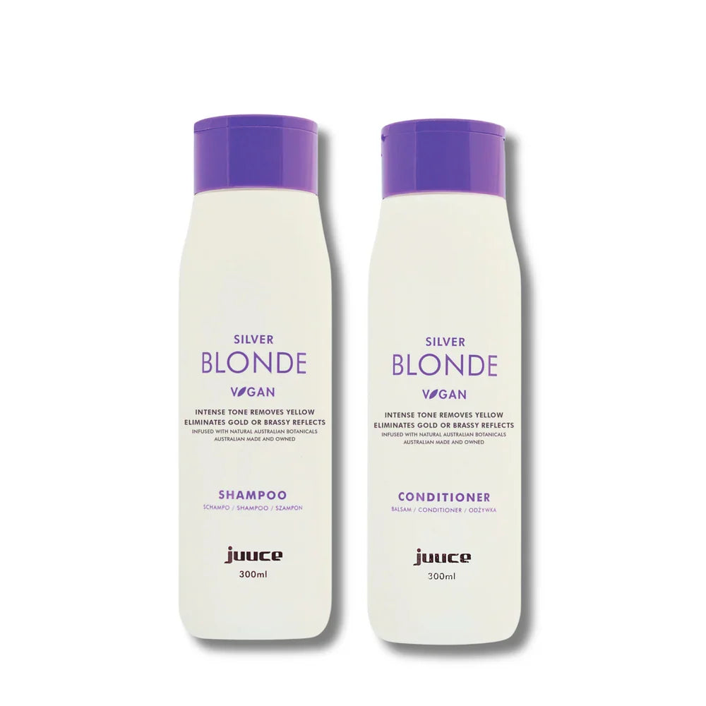 Juuce - Silver Blonde Shampoo & Conditioner Duo Pack