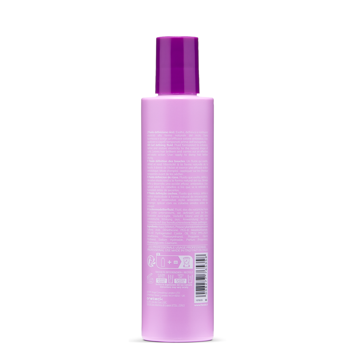 Fanola - Fantouch Feel The Control Curl Defining Fluid 200ml