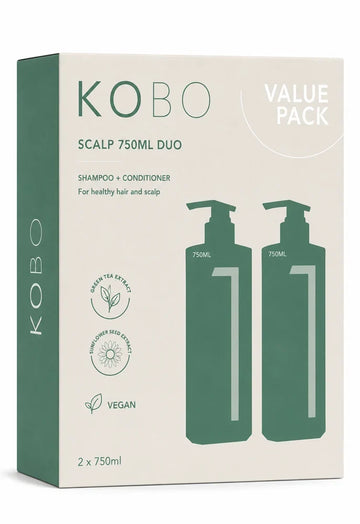 KOBO Professional - Scalp Shampoo & Conditioner 750ml Duo Pack