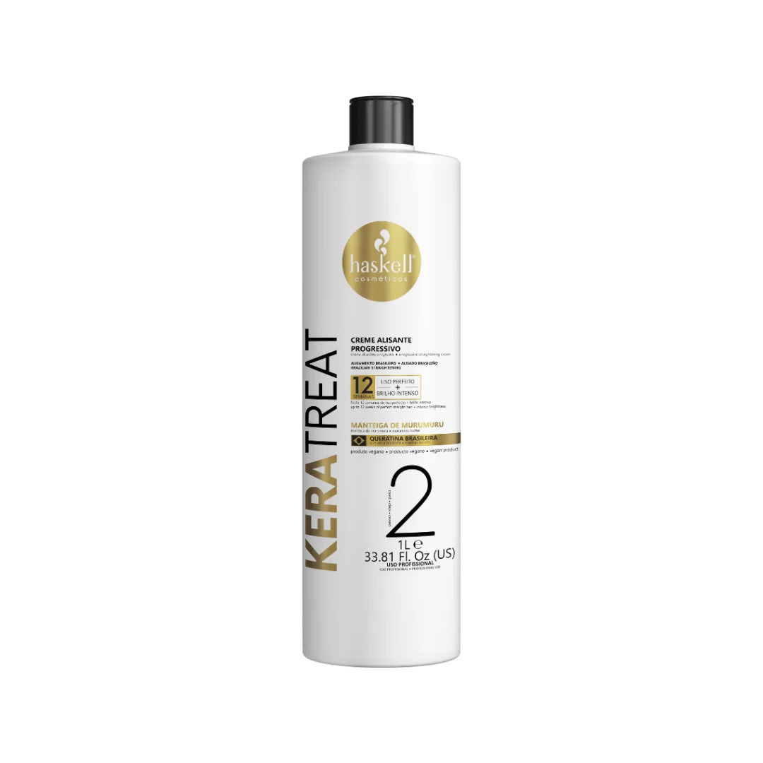 Haskell - Vegan Straightening Cream Keratreat Step2 1000ml