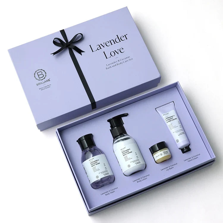 Brillare - Lavender Love Gift Set - Size: 100ml + 100ml + 10G + 30g - Nexus hair