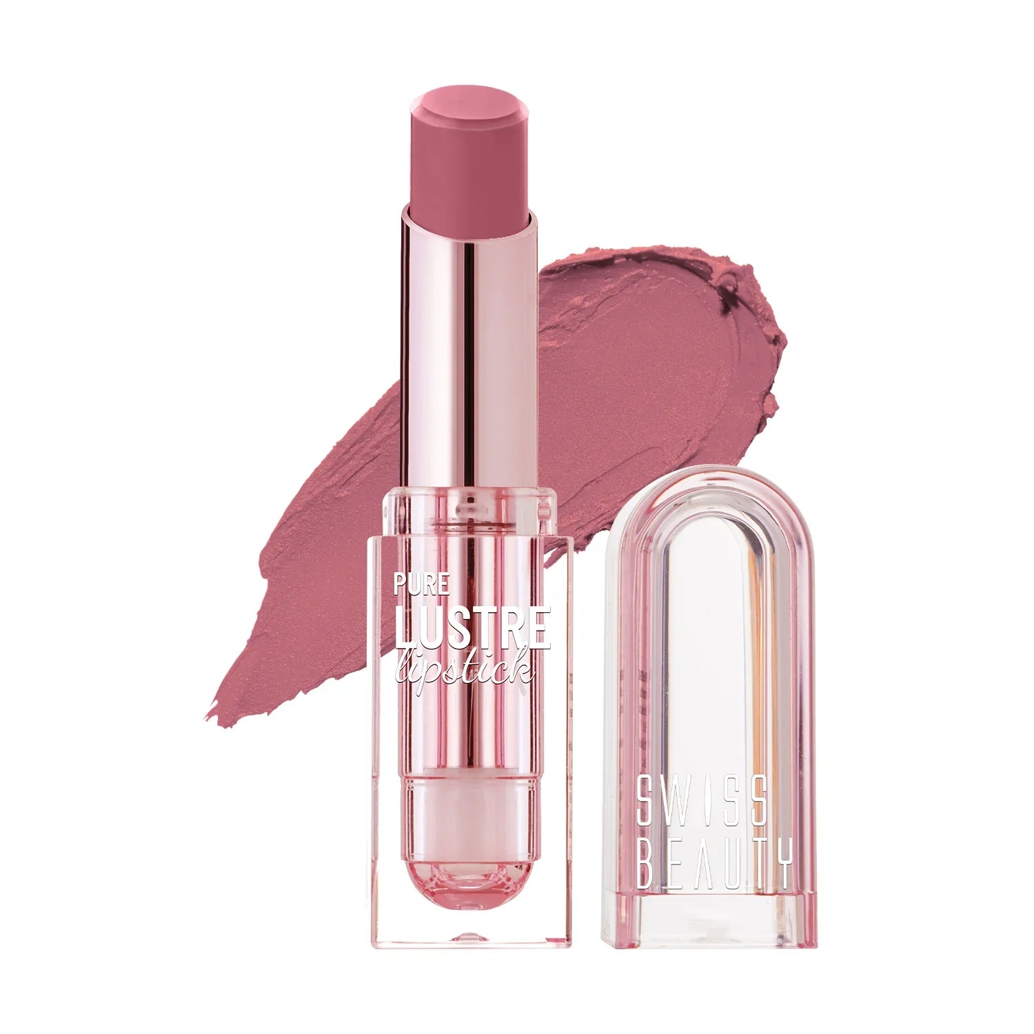 Swiss Beauty - Pure Lustre Lipstick Shade No. 01 True Nude