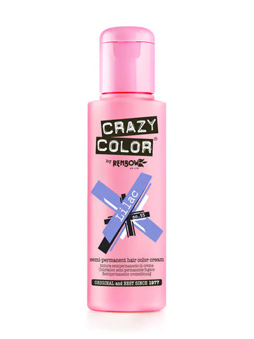Crazy Color - Semi-Permanent Hair Color Lilac 100ml