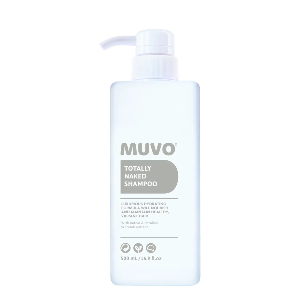 Muvo  - Totally Naked Shampoo 500ml