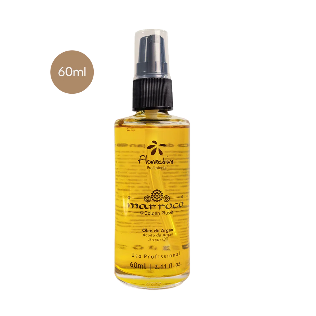 Floractive - Marroco Golden Plus Argan Oil 60ml - Nexus hair