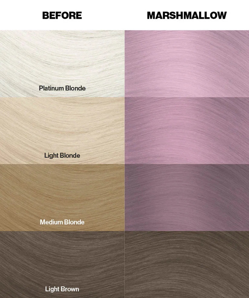 Crazy Color - Semi-Permanent Hair Color Marshmallow 100ml
