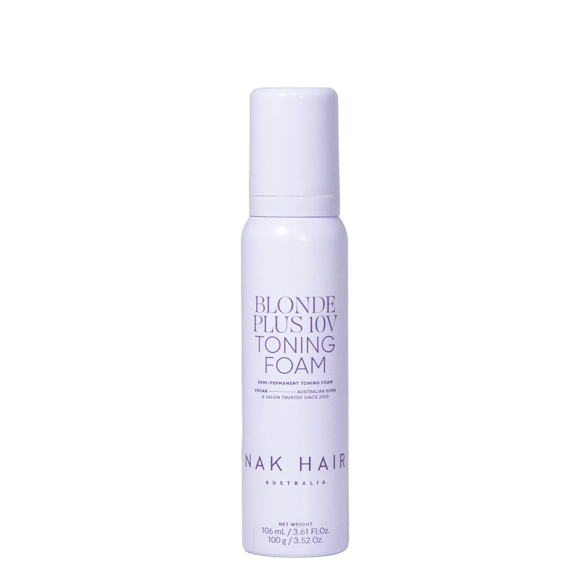 Nak Hair - Signature Blonde Plus 10V Toning Foam 100g