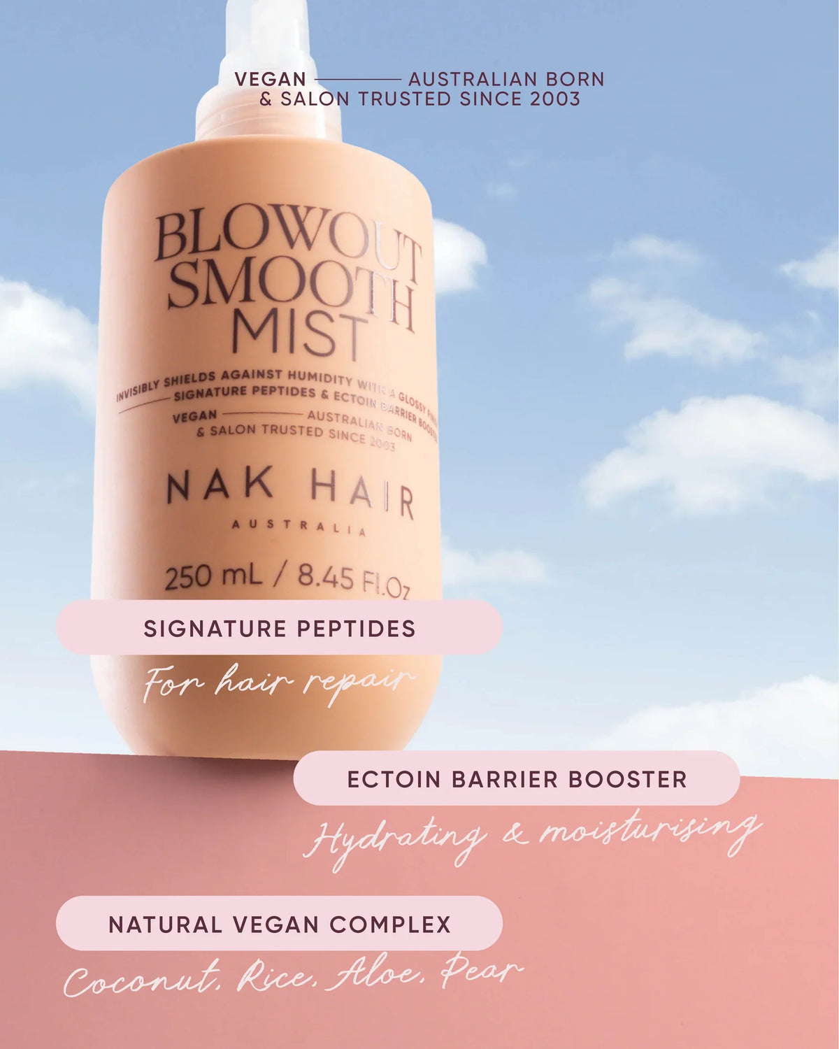 Nak Hair - Signature Blowout Smooth Mist 250ml