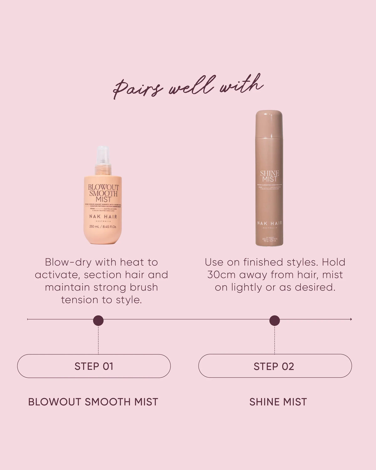 Nak Hair - Signature Blowout Smooth Mist 250ml