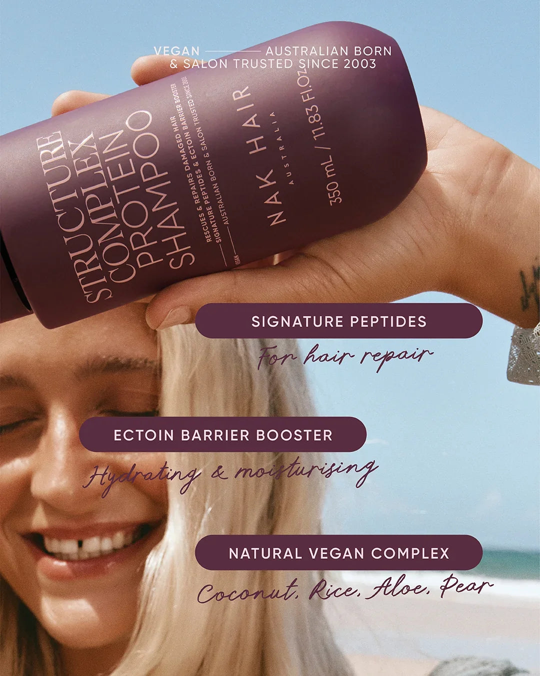 Nak Hair - Signature Structure Complex Protein Shampoo 500ml