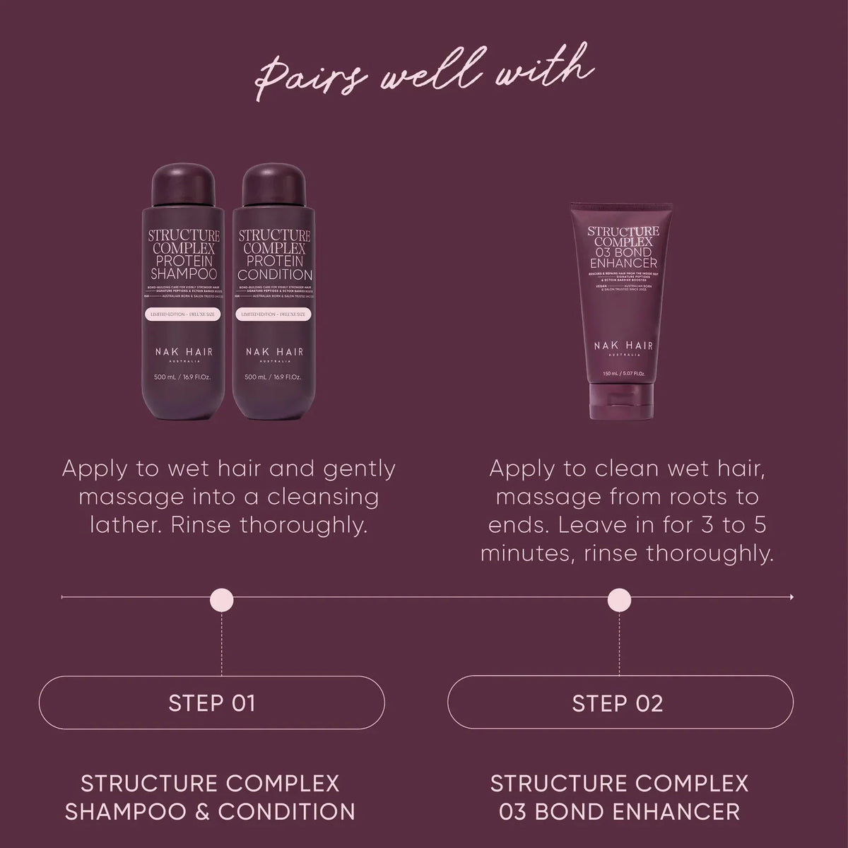 Nak Hair - Signature Structure Complex Protein Shampoo 500ml