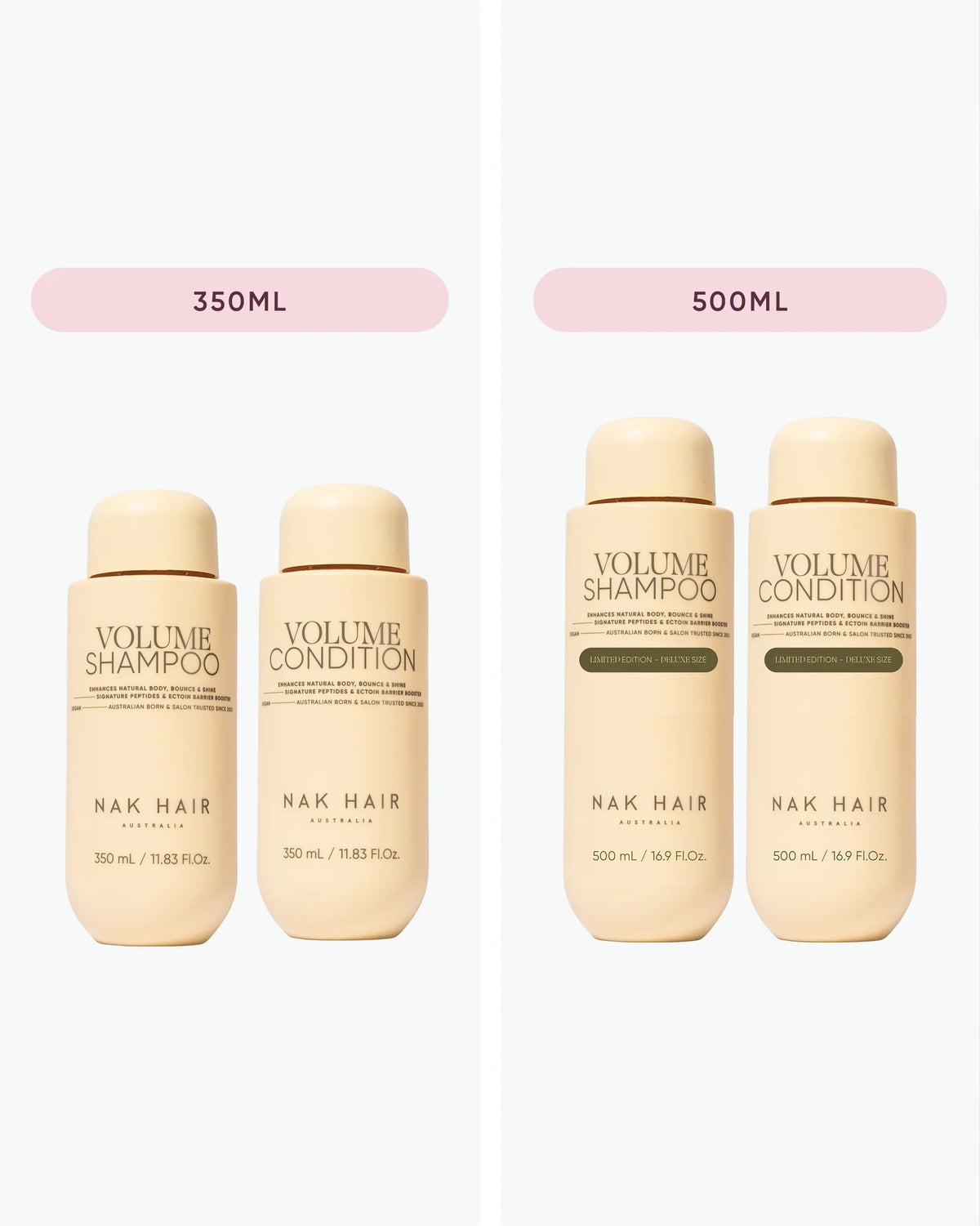 Nak Hair - Signature Volume 500ml Duo Gift Pack
