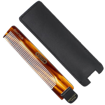 Kent - NU 22 handmade comb in leather case