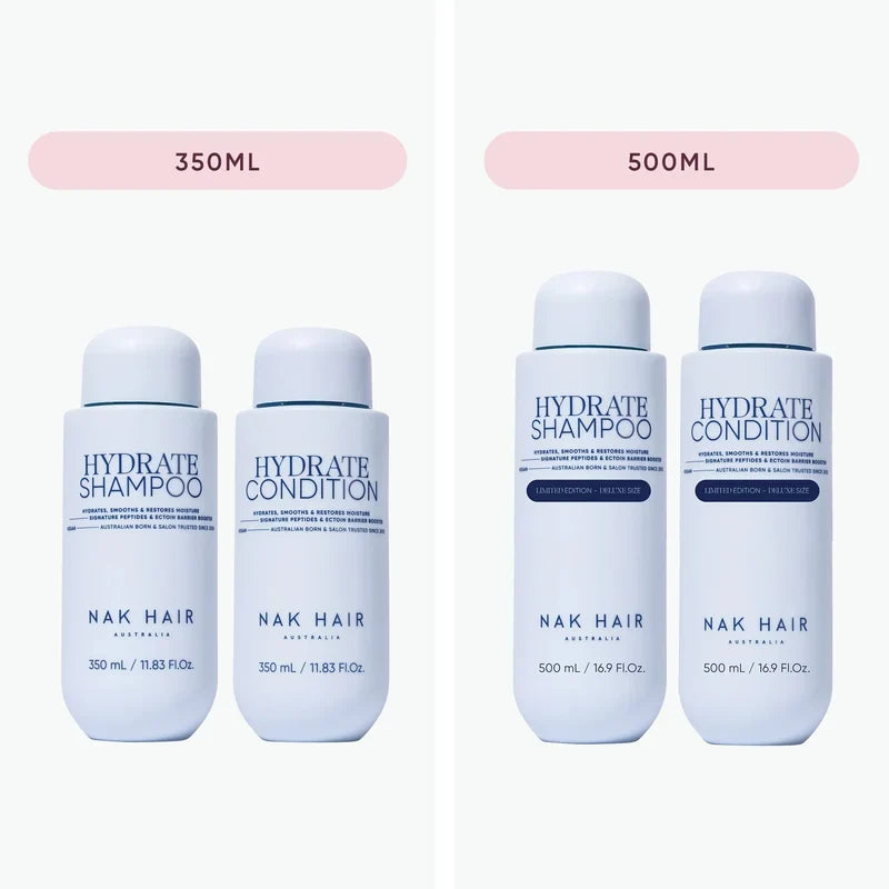 Nak Hair - Signature Hydrate 500ml Duo Gift Pack