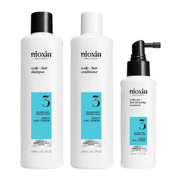 Nioxin Professional Scalp + Hair Thickening System 3 Full Size Kit