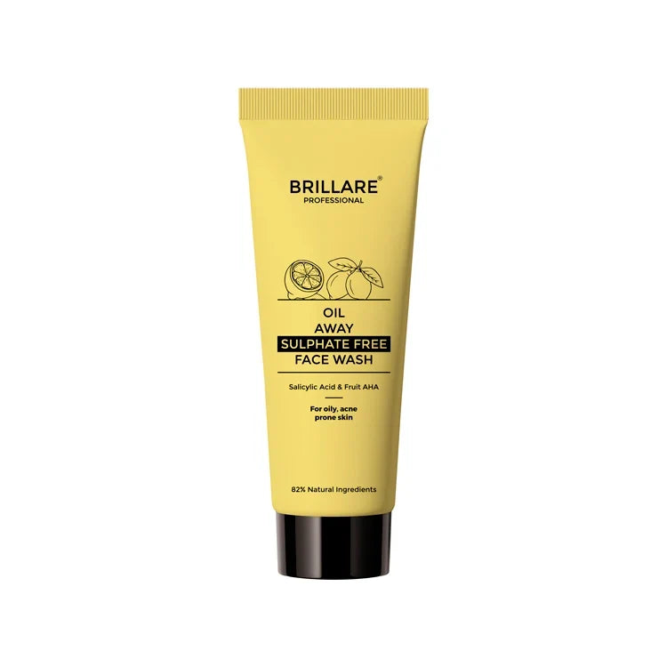 Brillare - Mini Oil Away Face Wash For Oily, Acne Prone Skin 20ml - Nexus hair