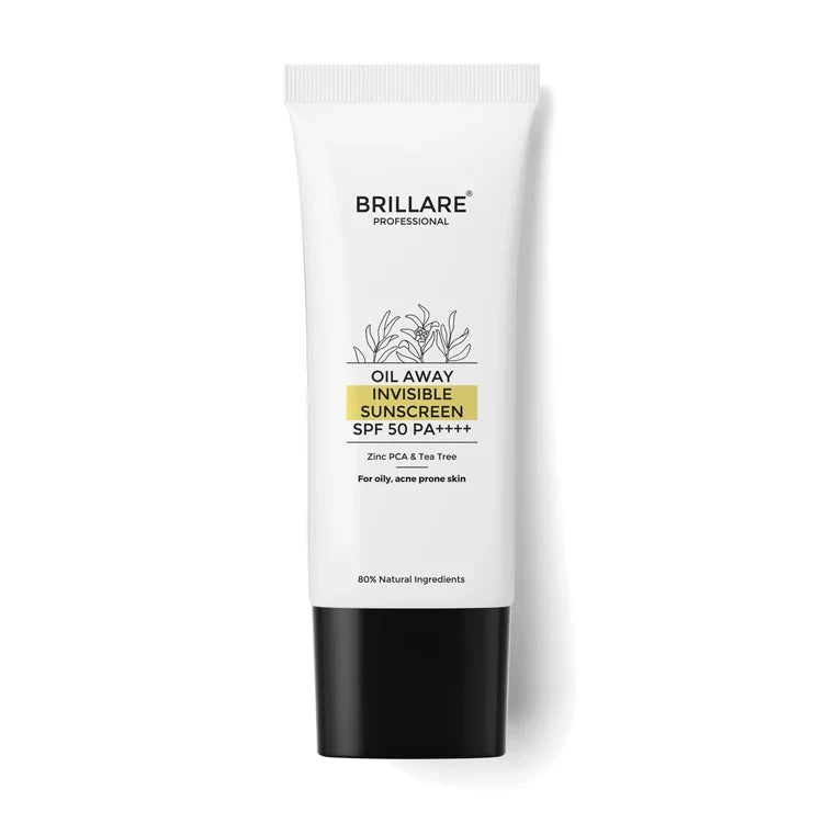 Brillare - Oil Away Invisible Sunscreen With SPF50 50g - Nexus hair