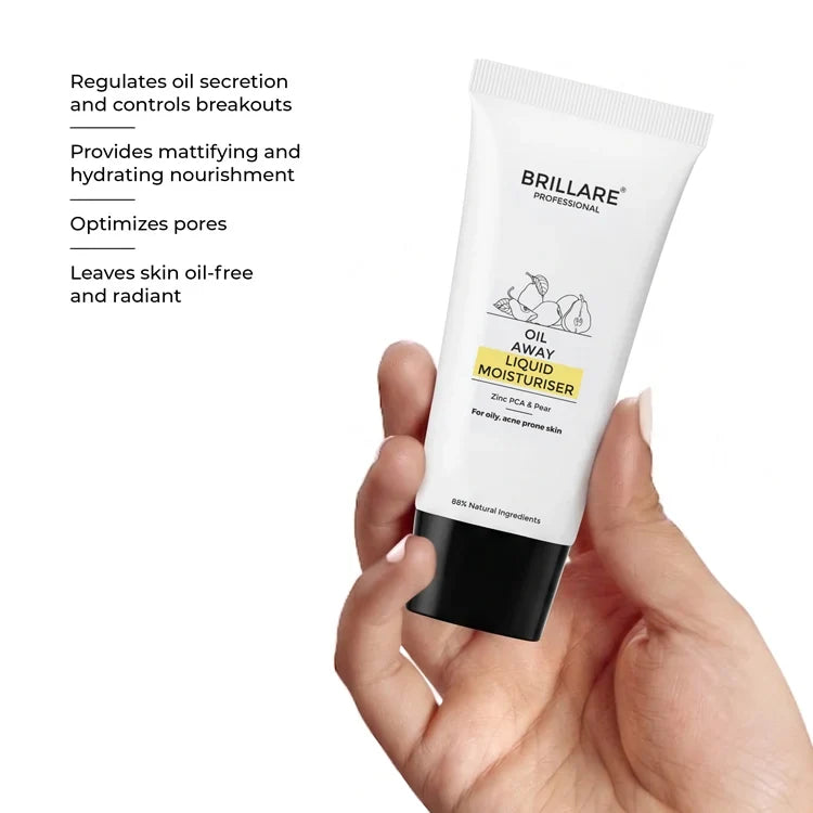 Brillare - Oil Away Moisturiser For Oily, Acne Prone Skin 50ml - Nexus hair