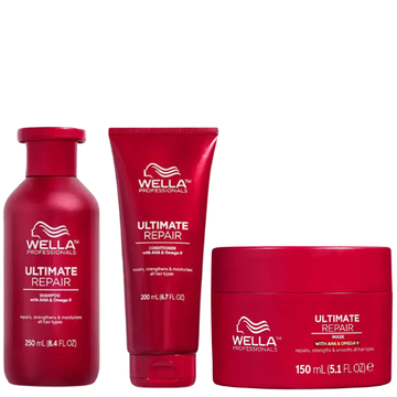 Wella Professionals - Ultimate Repair Shampoo, Conditioner & Mask Trio Bundle
