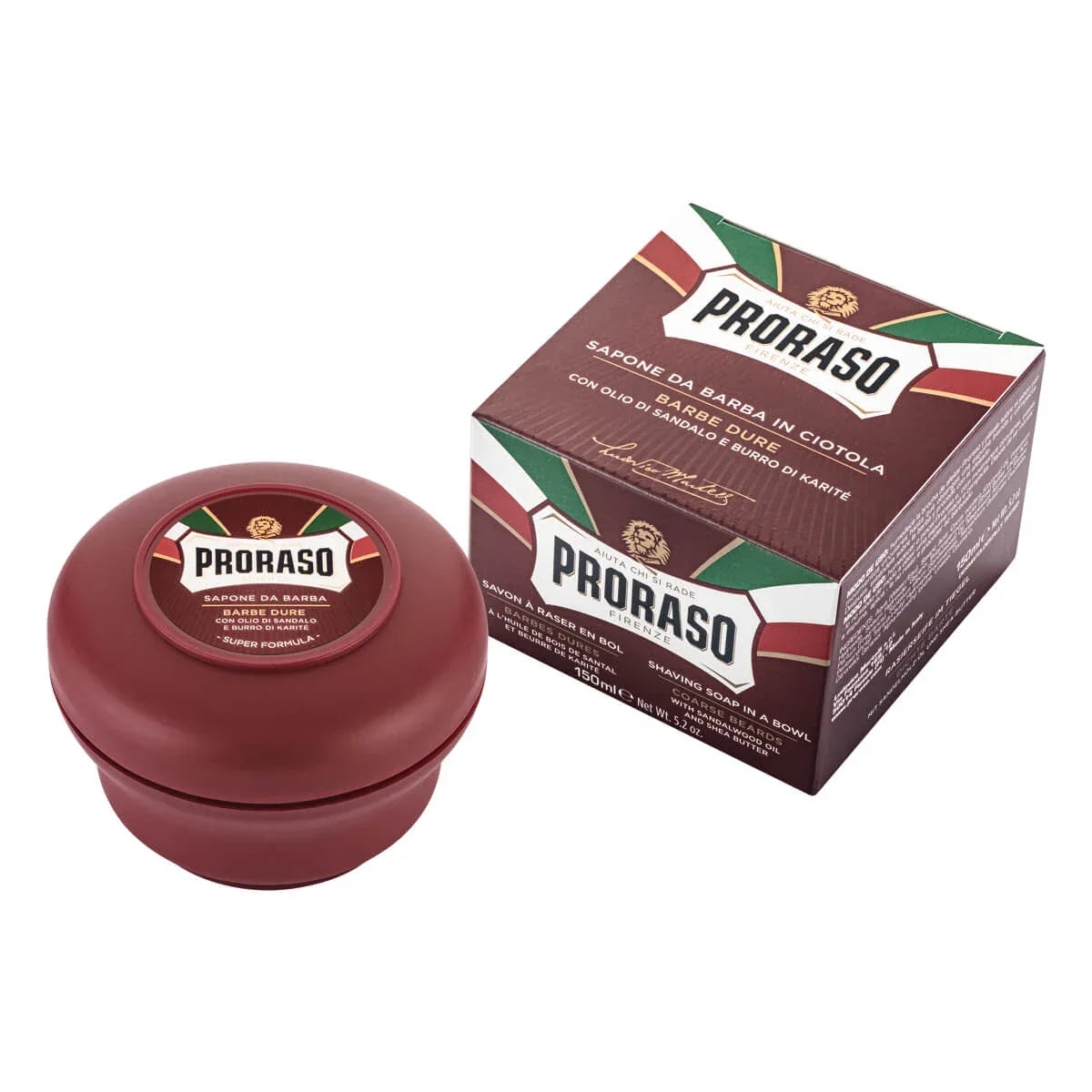 Proraso - Nourishing Shaving Soap Bowl Red 150ml