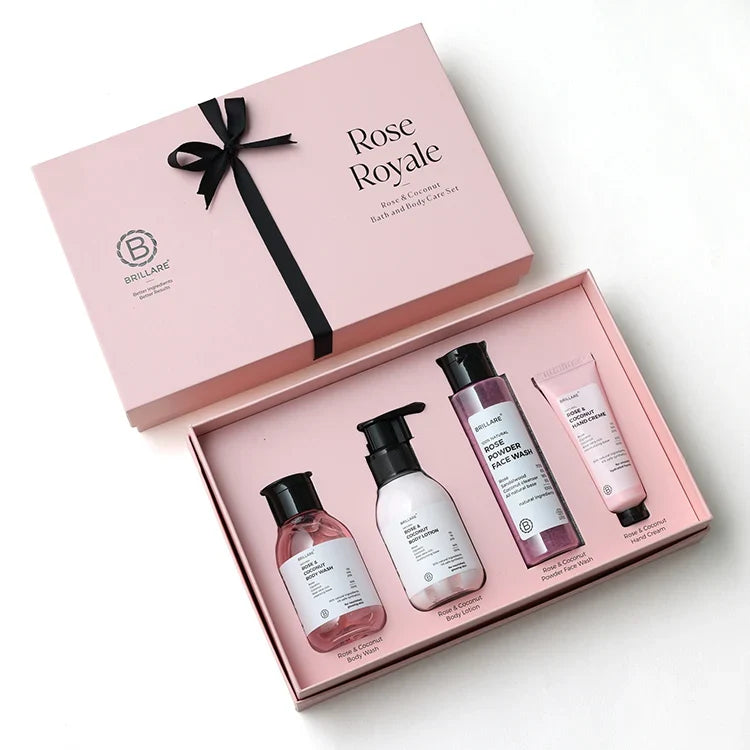 Brillare - Rose Royale Gift Set - Size:100ml + 100ml + 30g + 30g - Nexus hair