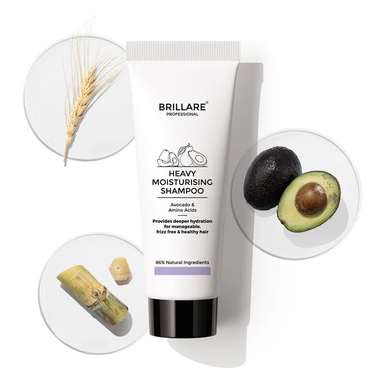 Brillare - Mini Heavy Moisturising Shampoo For Dry, Frizzy Hair 20ml - Nexus hair