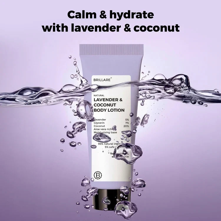 Brillare - Mini Lavender & Coconut Body Lotion 20ml - Nexus hair