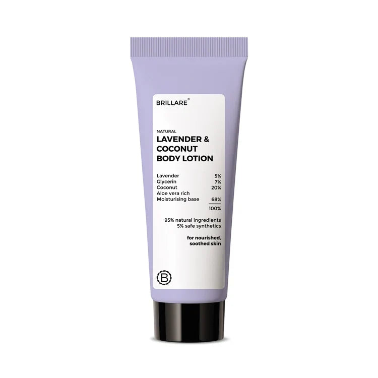 Brillare - Mini Lavender & Coconut Body Lotion 20ml - Nexus hair