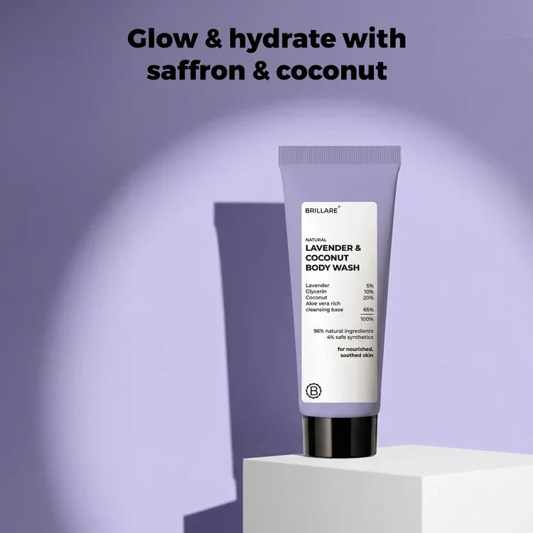 Brillare - Mini Lavender & Coconut Body Wash 20ml - Nexus hair