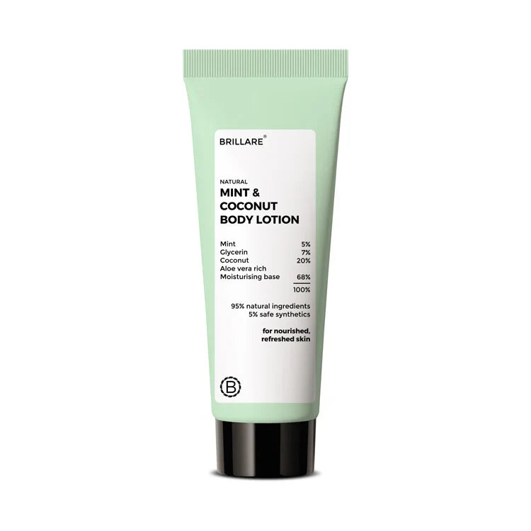 Brillare - Mini Mint & Coconut Body Lotion 20ml - Nexus hair