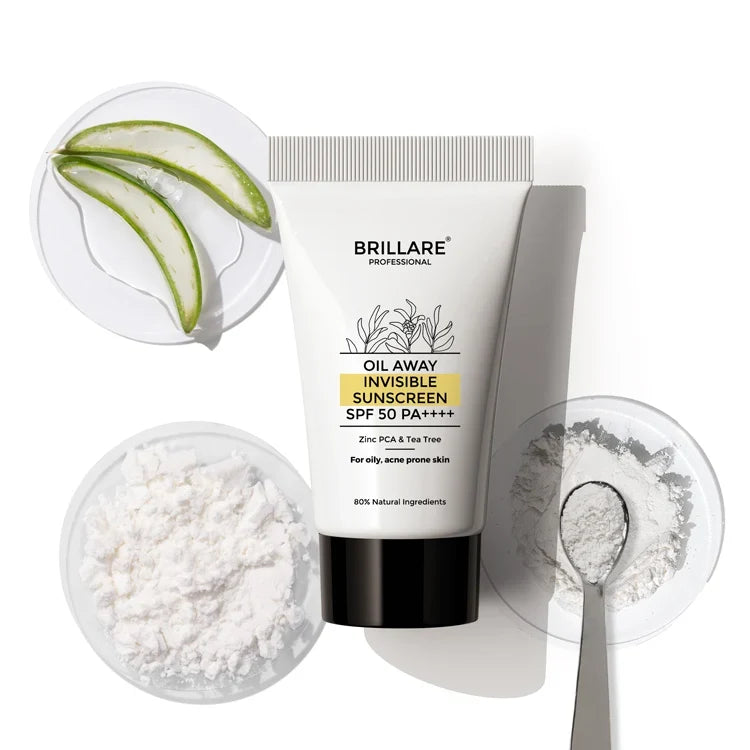 Brillare - Mini Oil Away Invisible Sunscreen with SPF50 10g - Nexus hair