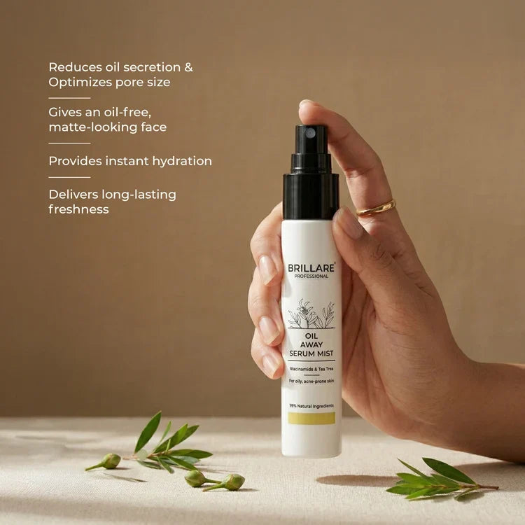 Brillare - Mini Oil Away Serum Mist For Acne Prone Skin 10ml - Nexus hair