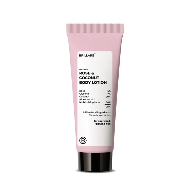 Brillare - Mini Rose & Coconut Body Lotion 20ml - Nexus hair