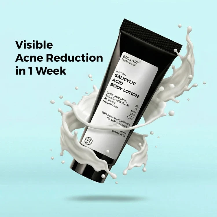 Brillare - Mini Salicylic Acid Body Lotion For Acne-Prone Skin 20ml - Nexus hair