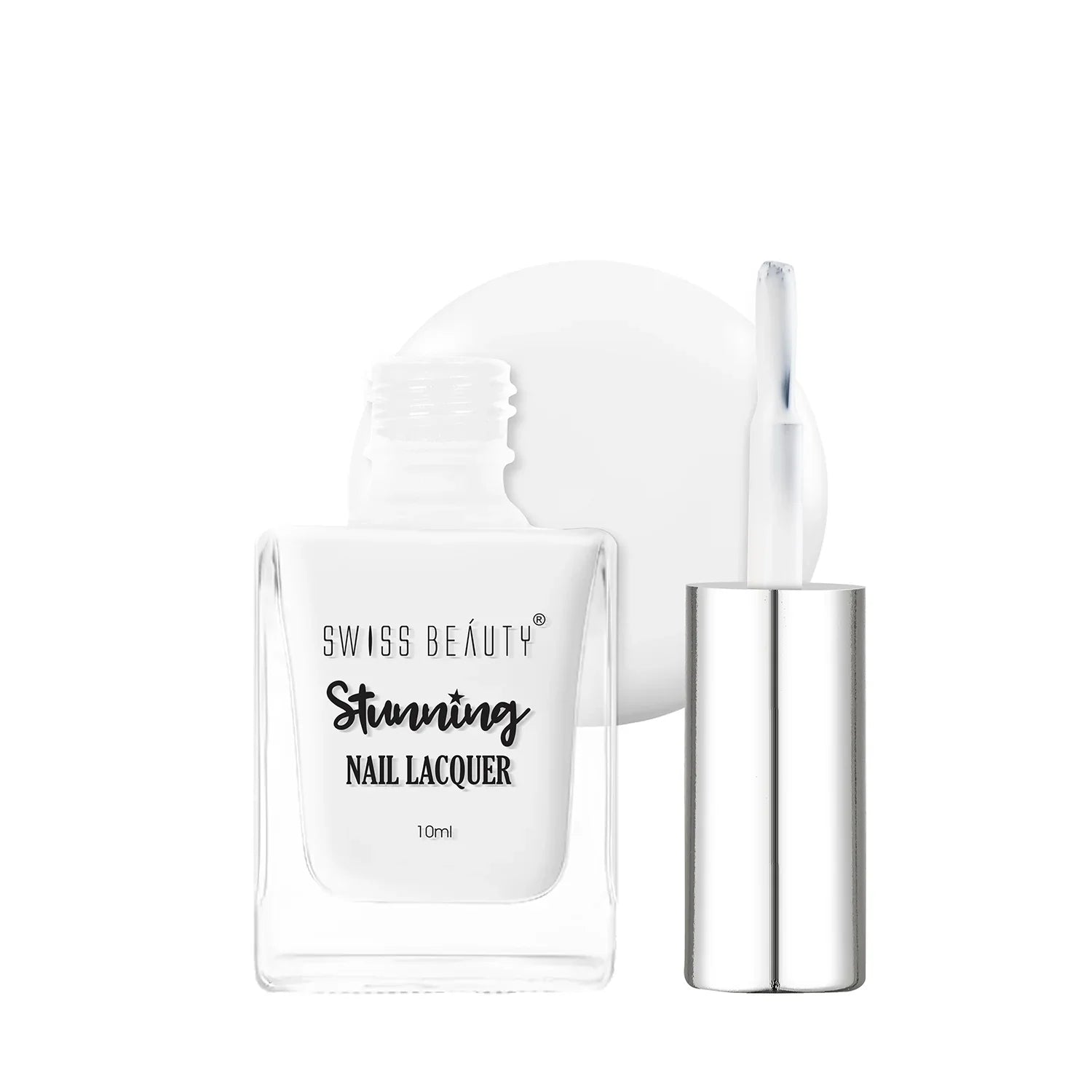 Swiss Beauty - Stunning Nail Lacquer Shade No. 23 Glam White