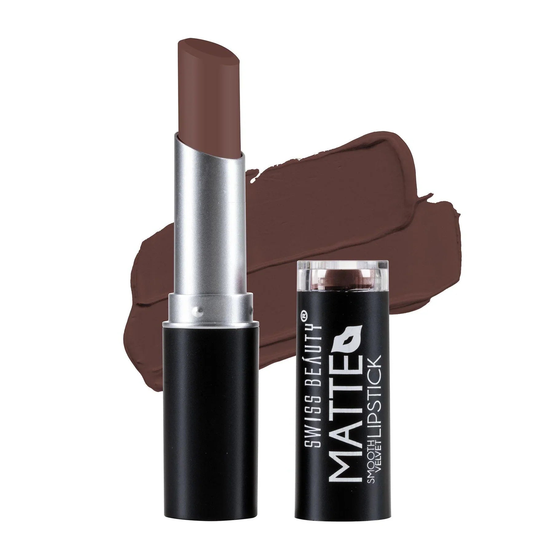 Swiss Beauty - Smooth Velvet Lipstick Matte Shade No. 03 Hazelnut