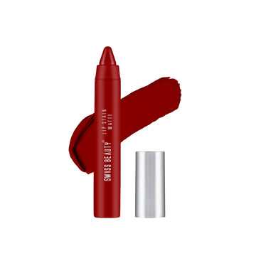 Swiss Beauty - Lip Stain Matte Lipstick Shade No. 01 Russian Red