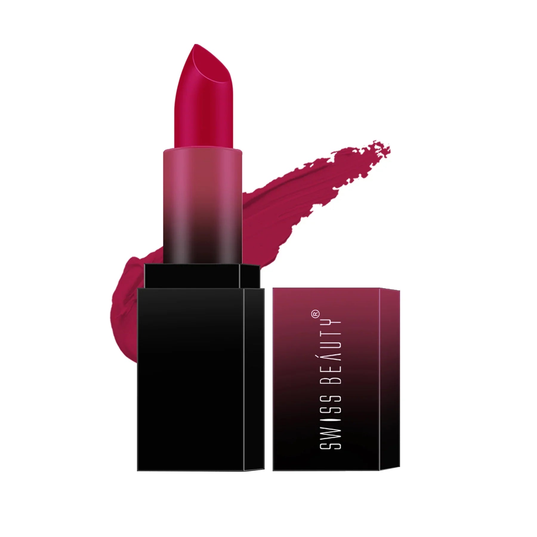 Swiss Beauty - HD Matte Lipstick Fresh Red Shade No. 17