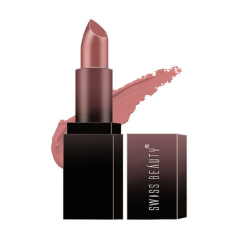 Swiss Beauty - HD Matte Lipstick Bare Blush Shade No. 25