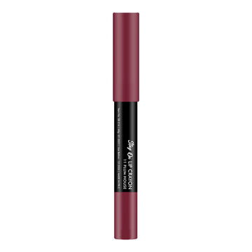 Swiss Beauty - Stay On Lip Crayon Matte Finish for 12hr Shade No. 11 Plum House