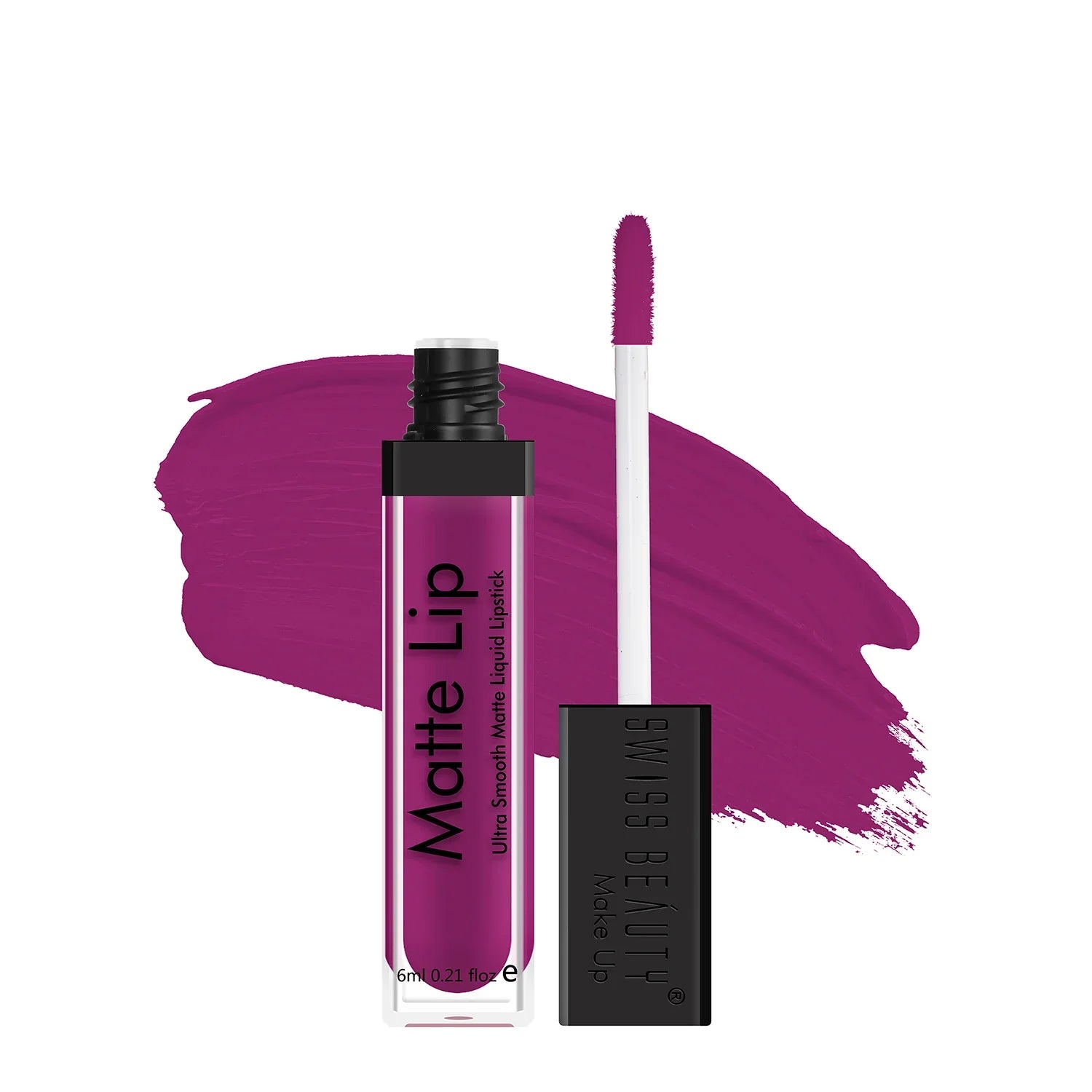 Swiss Beauty - Matte Lip Liquid Lipstick Shade No. 29 Wine & Shine