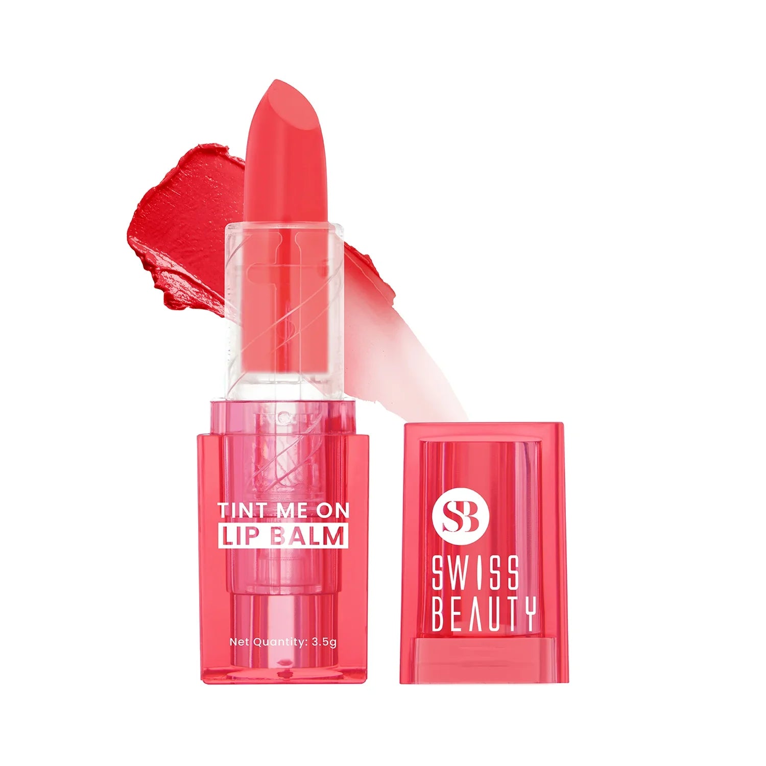 Swiss Beauty - Tint Me On Lip Balm Shade No. 03 Cupcake Pink