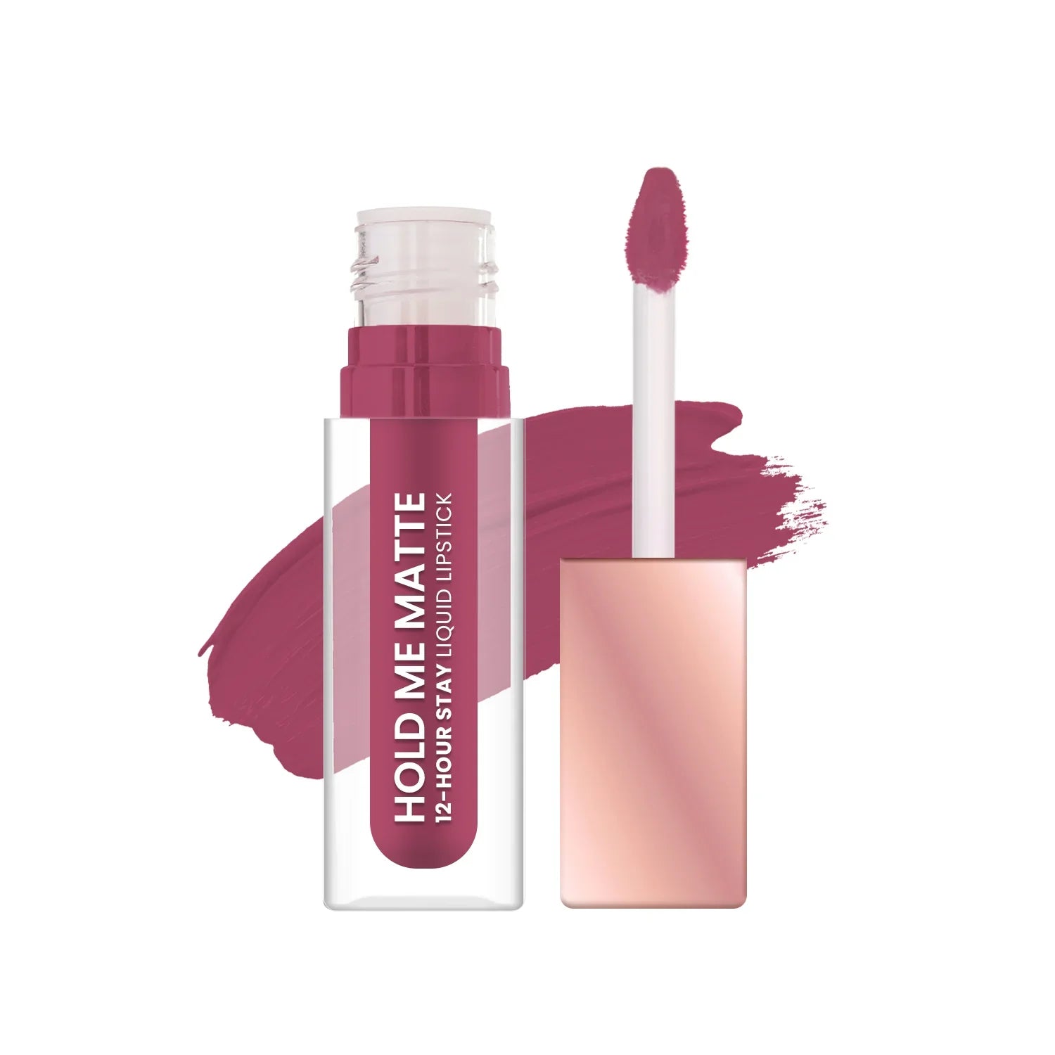 Swiss Beauty - Hold Me Matte Liquid Lipstick Shade No. 15 Roughly Plum