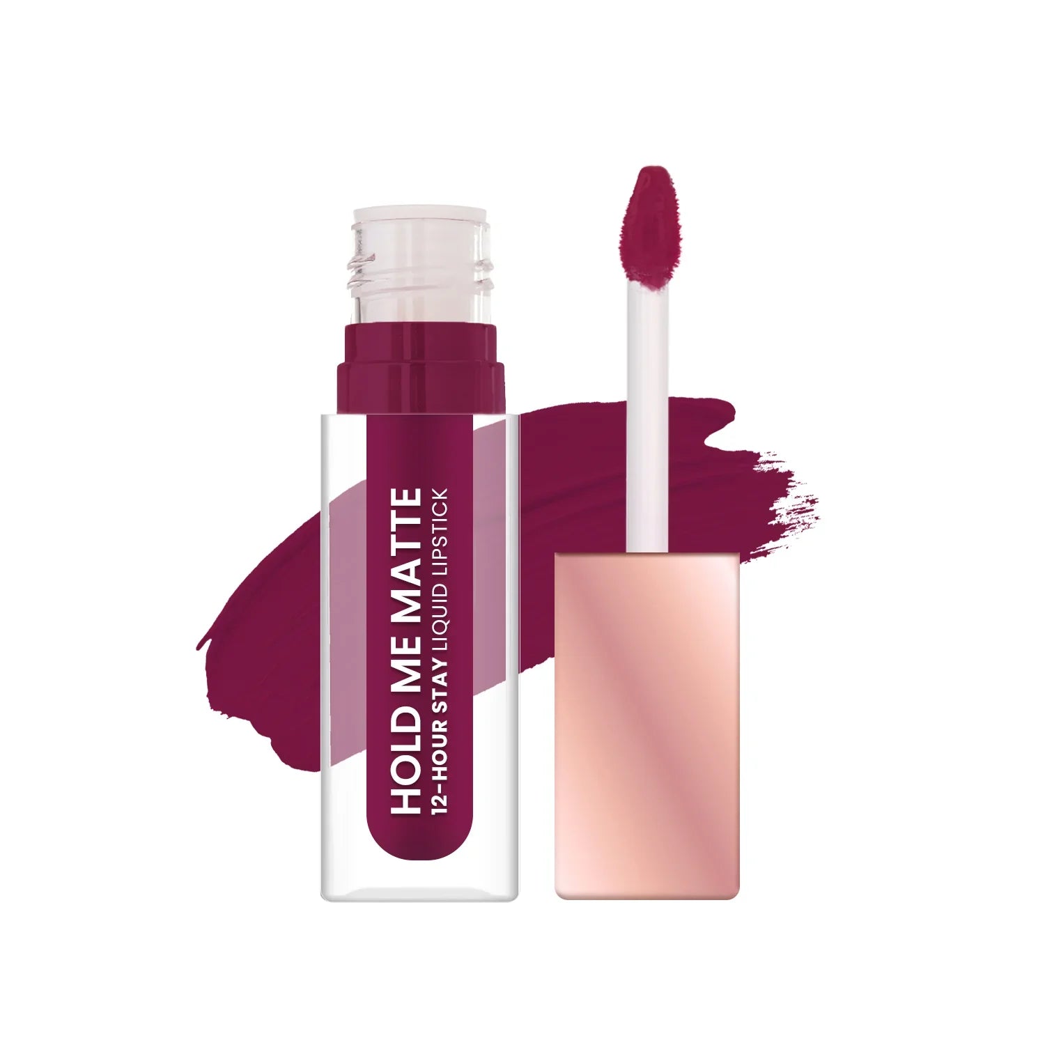 Swiss Beauty - Hold Me Matte Liquid Lipstick Shade No. 19 Berrylicious