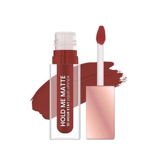 Swiss Beauty - Hold Me Matte Liquid Lipstick Shade No. 23 Naked Brown