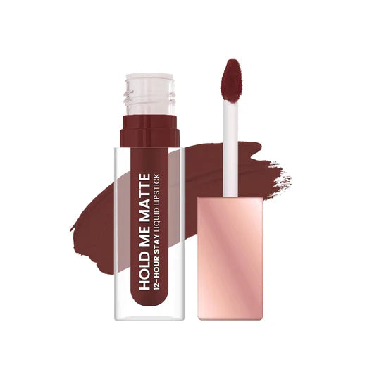 Swiss Beauty - Hold Me Matte Liquid Lipstick Shade No. 24 Hersheys